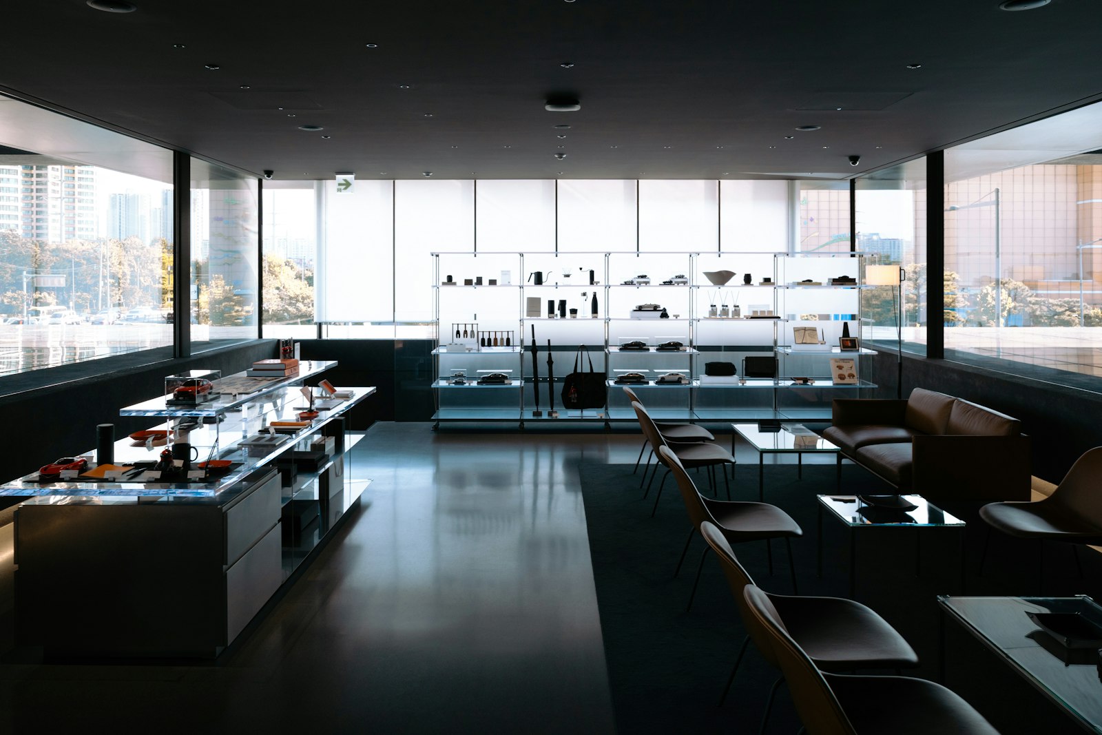 Modern retail store interior